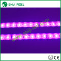 48leds / 16pixels / m iluminación exterior smd5050 RGB 12 v led barra rígida